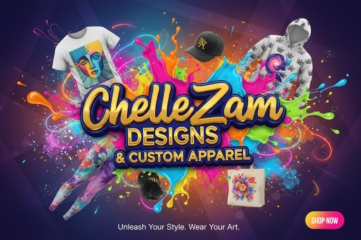 ChelleZam Designs Bold Banner
