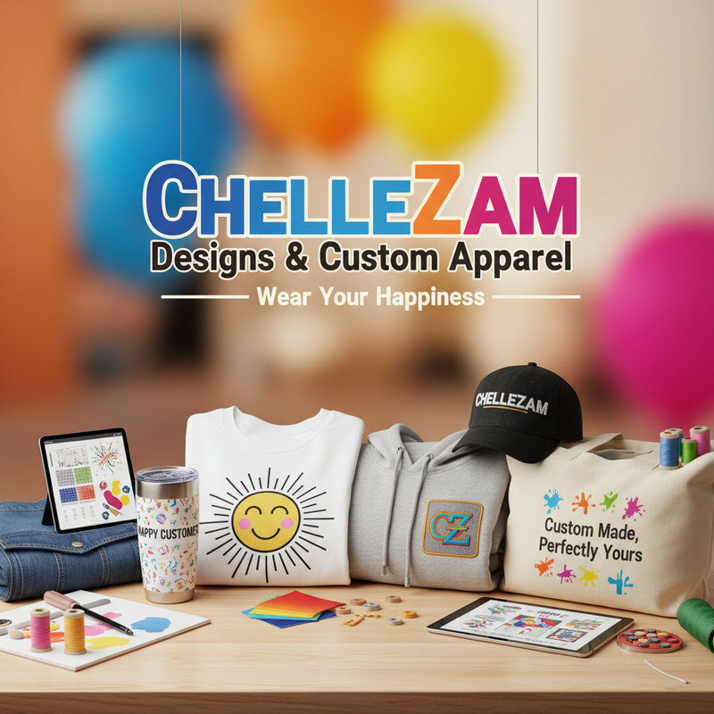 ChelleZam Designs Product Display