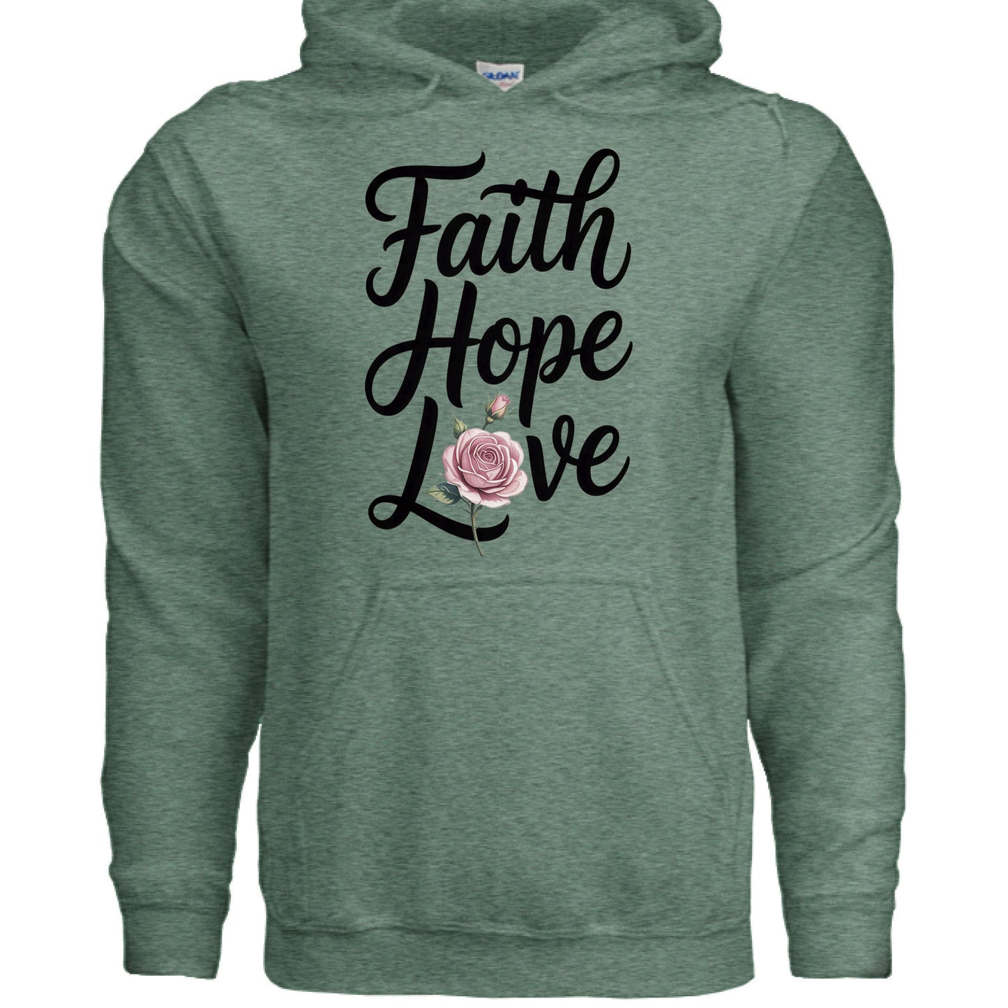 Heather Sport Dark Green - FRONT