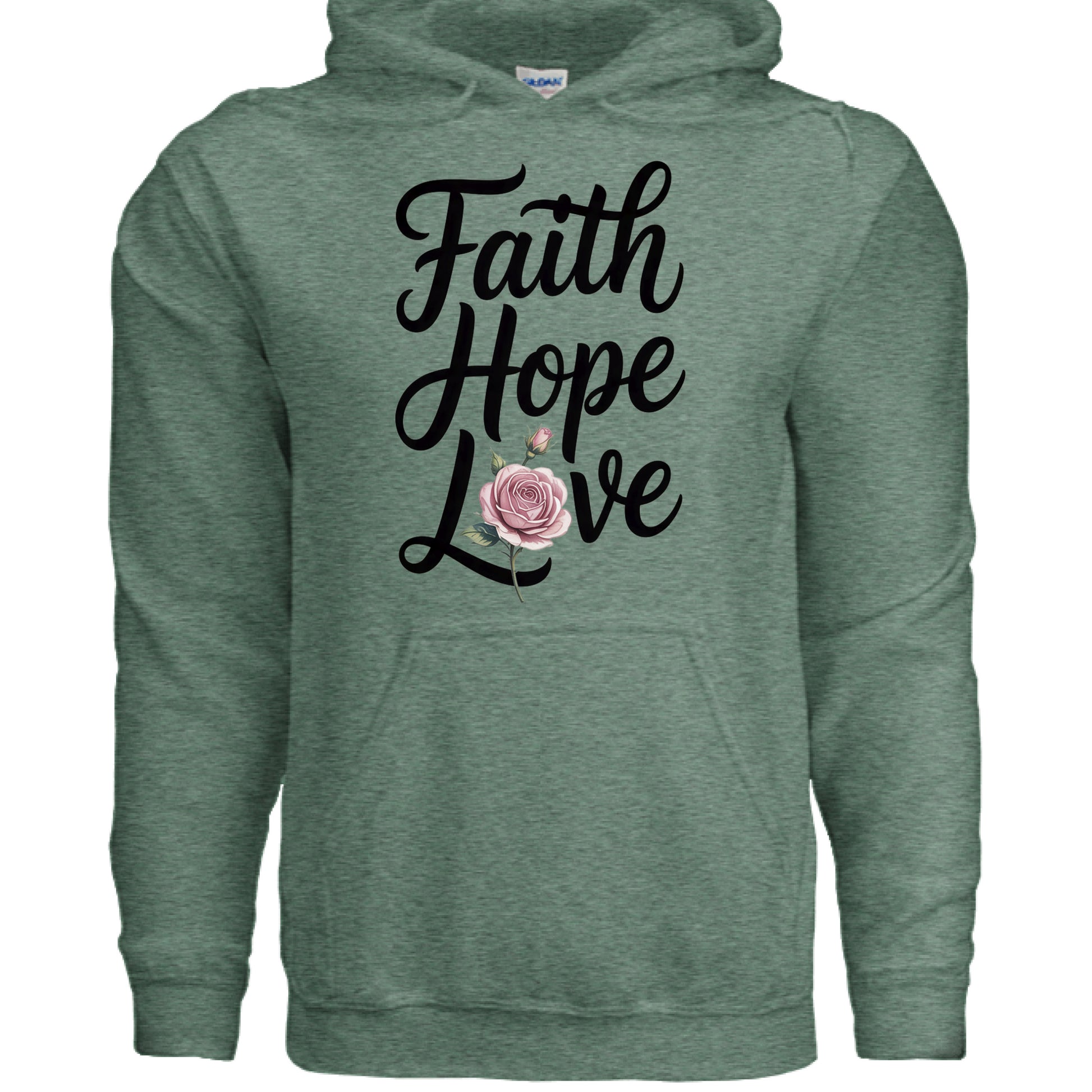 Heather Sport Dark Green - FRONT