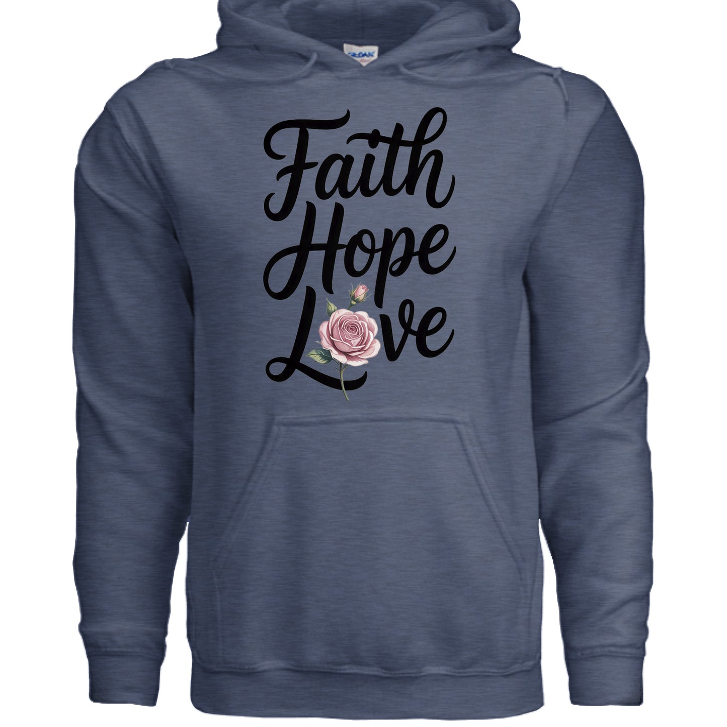 Heather Sport Dark Navy - FRONT