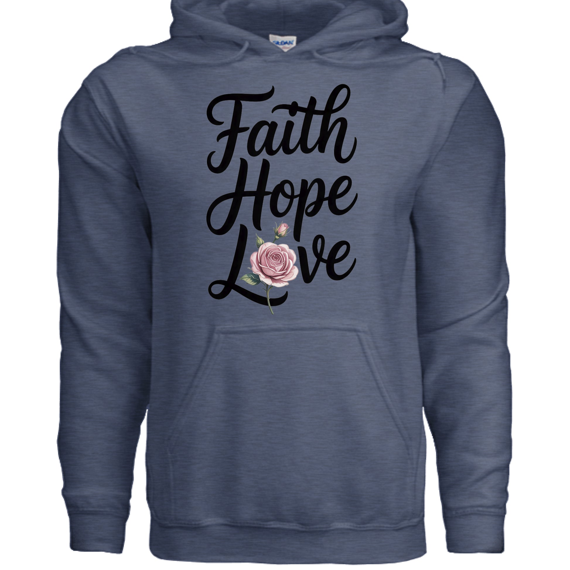 Heather Sport Dark Navy - FRONT