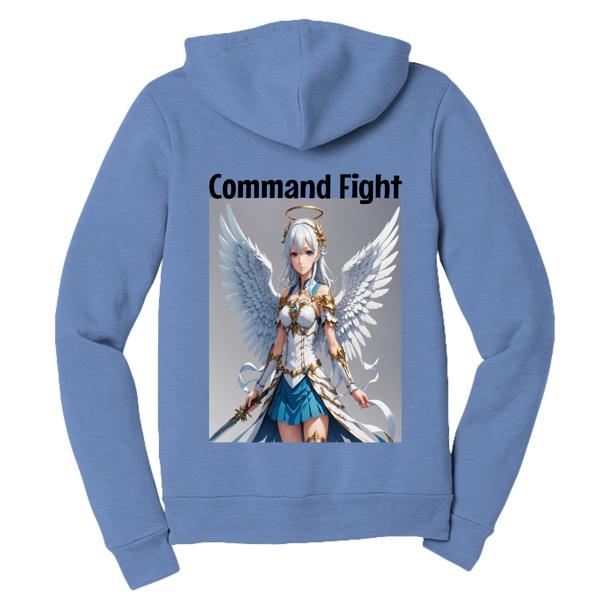 Heather Columbia Blue - BACK