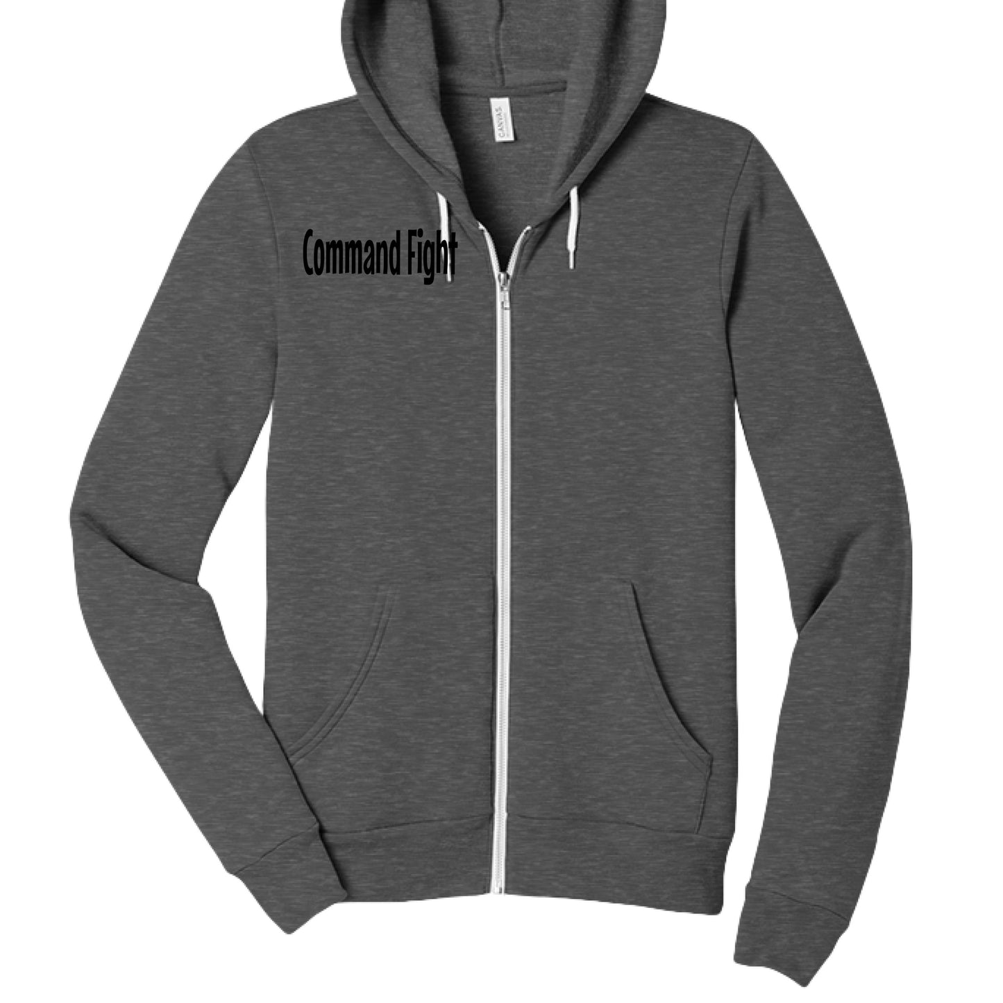 DK GREY HEATHER - FRONT