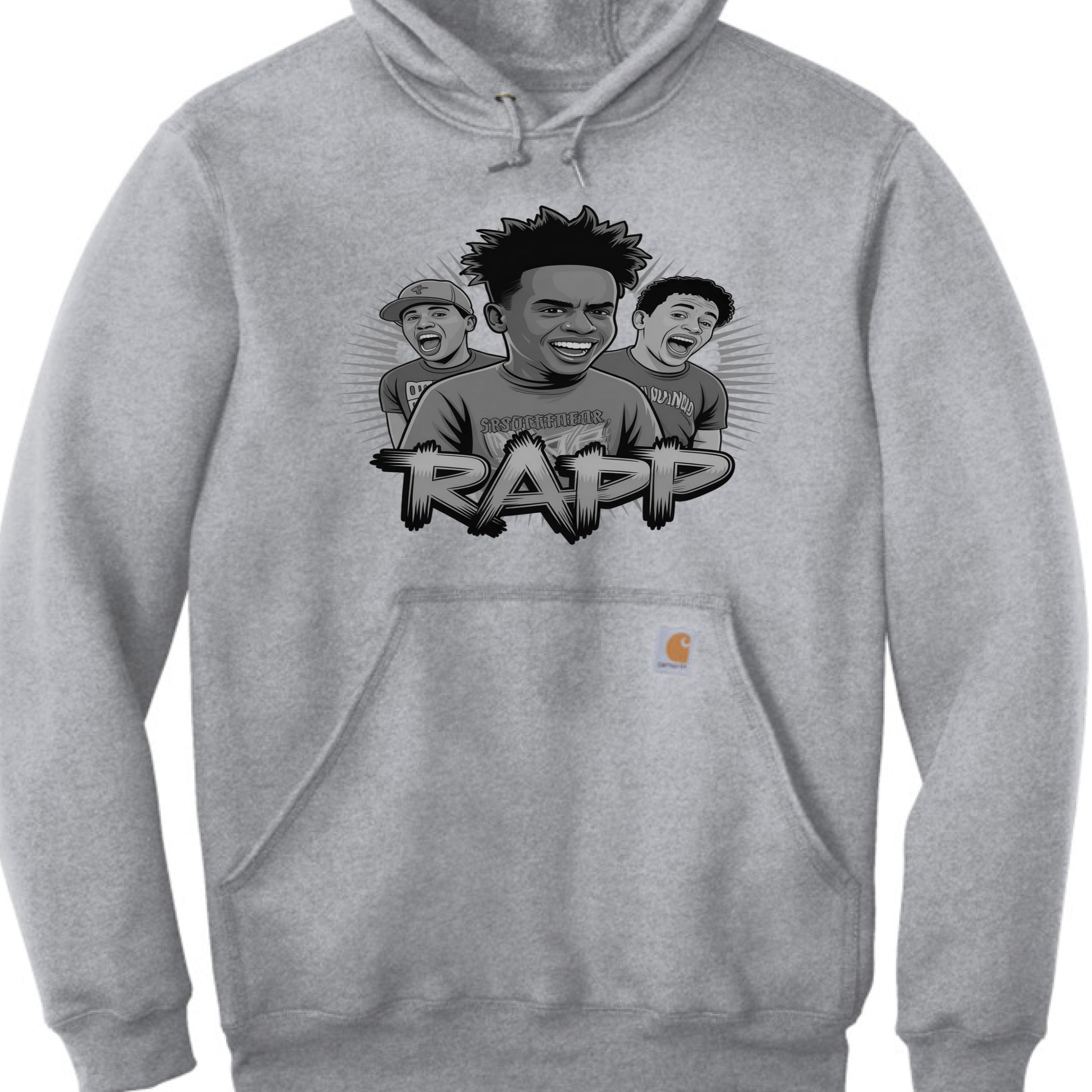 Heather Grey - FRONT