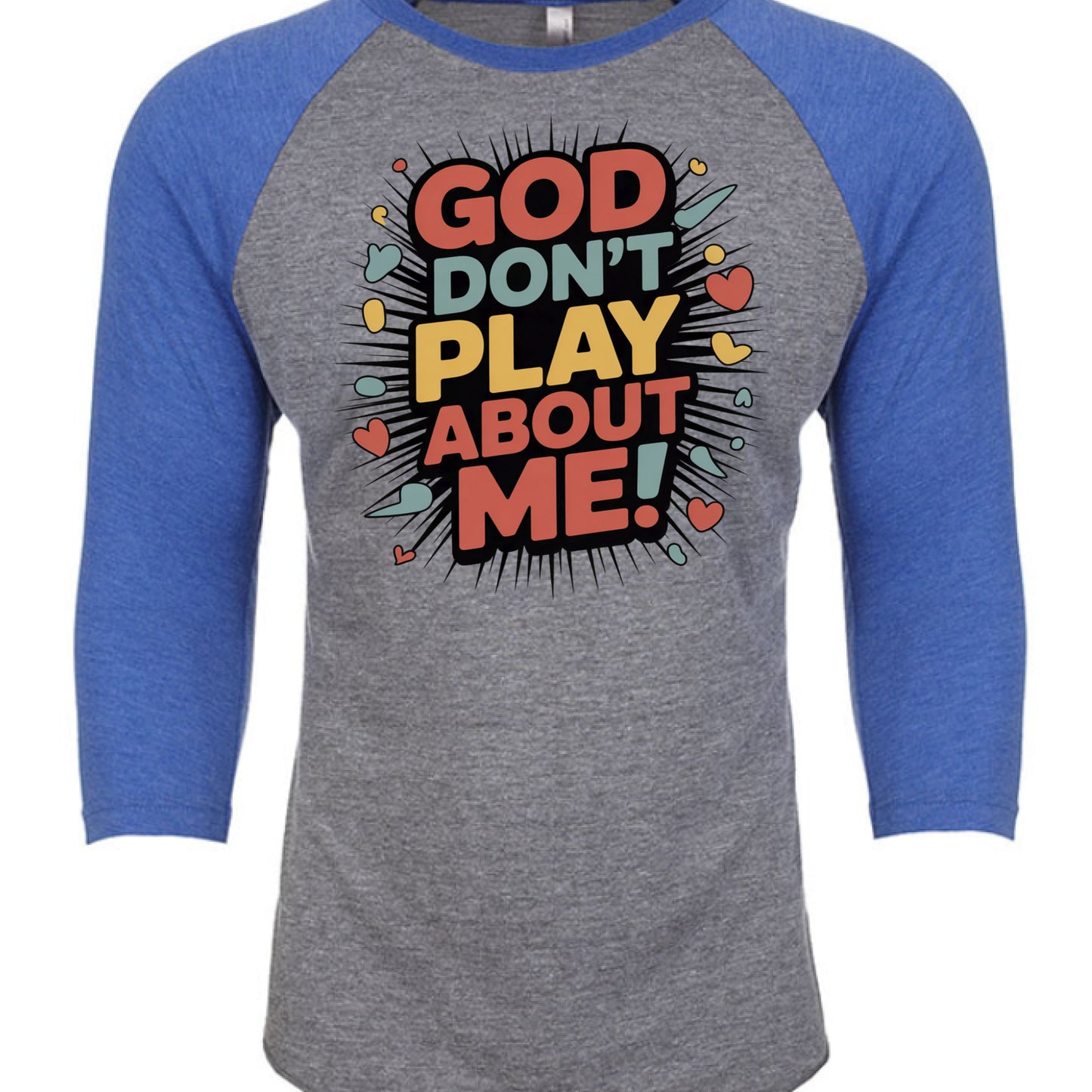 Vintage Royal/ Premium Heather - FRONT