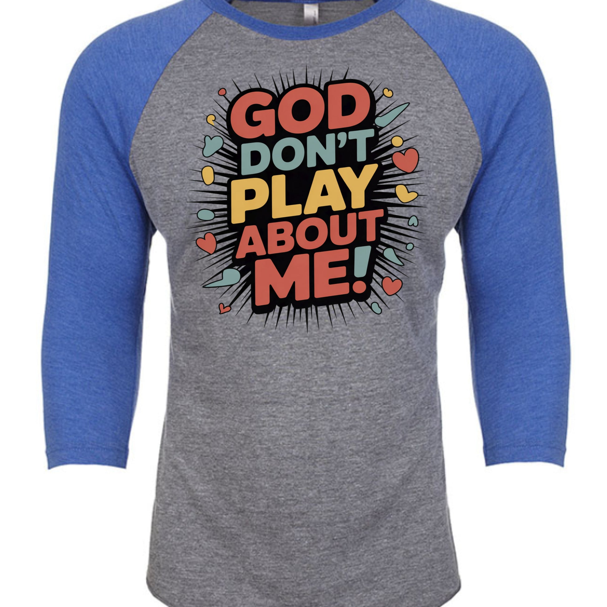 Vintage Royal/ Premium Heather - FRONT