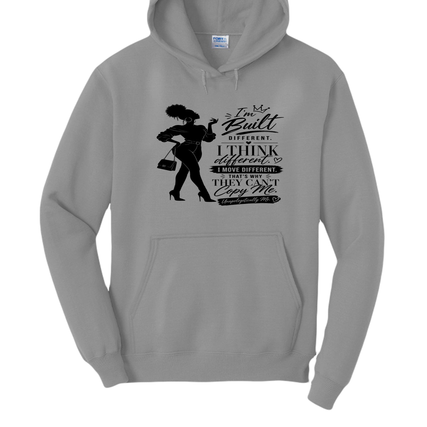 Dark Heather Grey - PC90H - FRONT