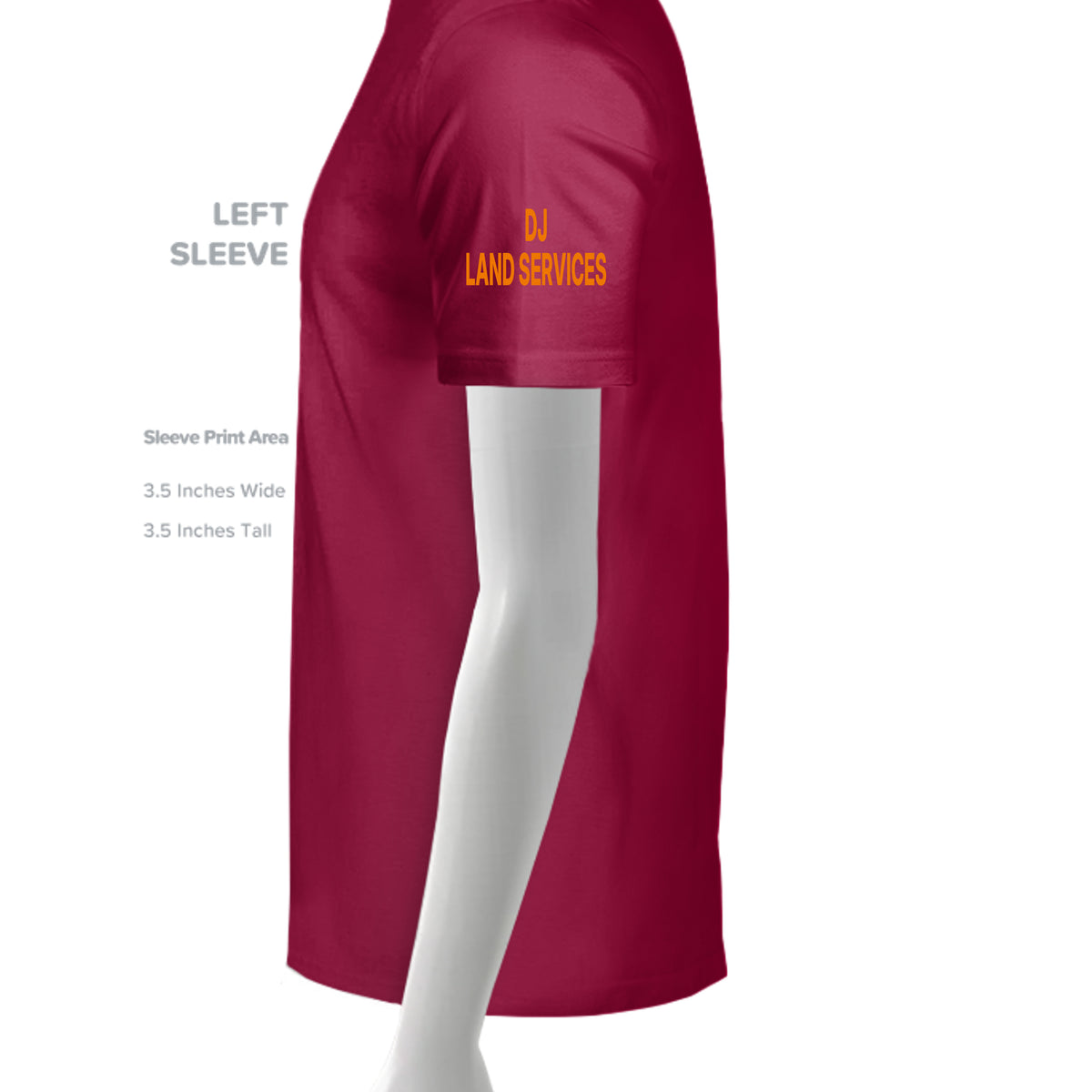 CARDINAL RED - G200 - SLEEVE_LEFT